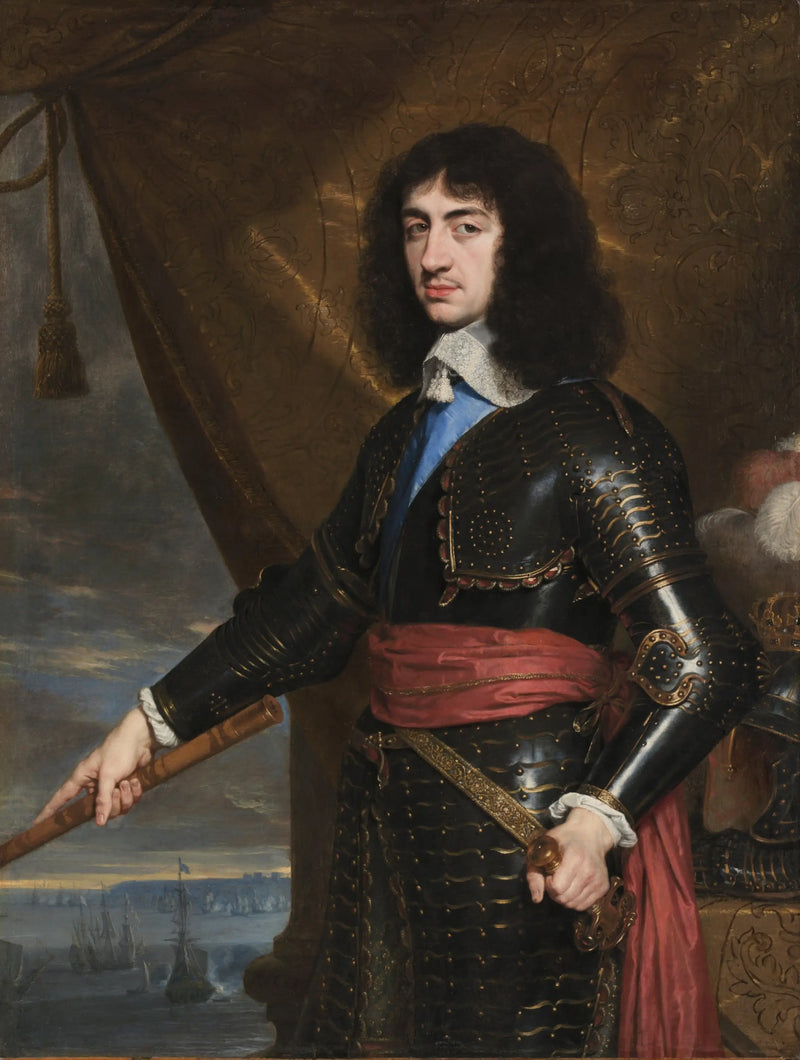 Ritratto del re Carlo II d'Inghilterra - Philippe de Champaigne