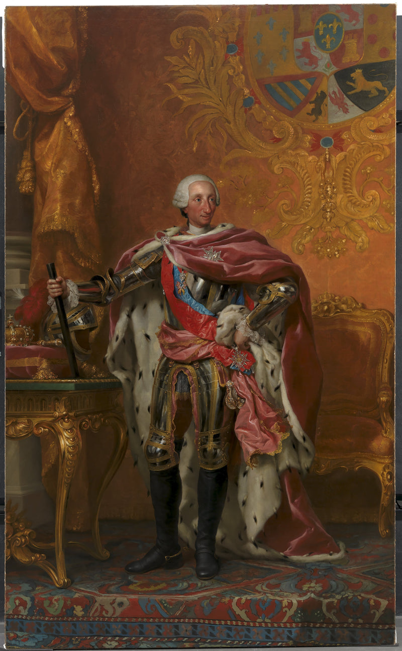 Ritratto del re Carlo III di Spagna - Anton Raphael Mengs