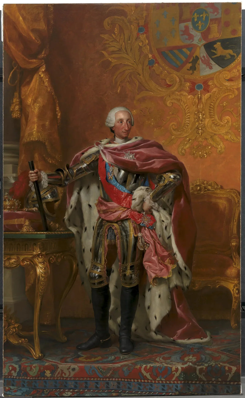 Ritratto del re Carlo III di Spagna - Anton Raphael Mengs