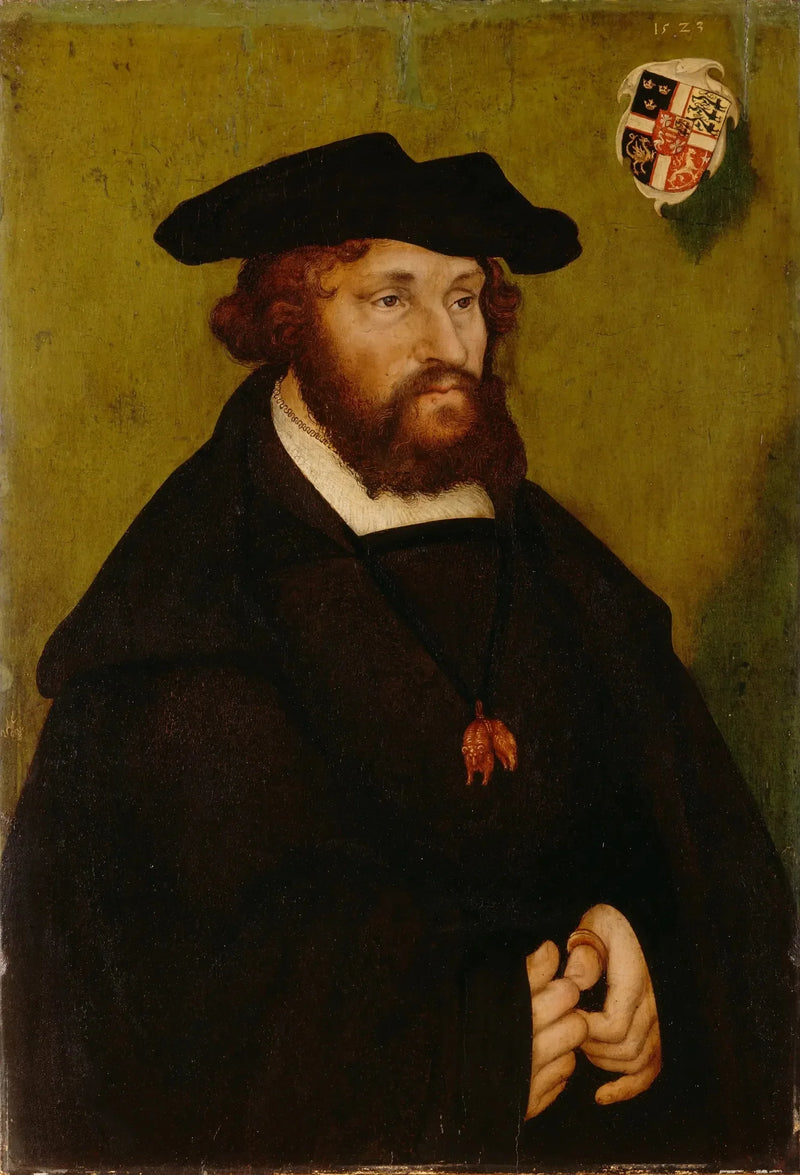 Ritratto del re Christian II di Danimarca - Lucas Cranach il Vecchio