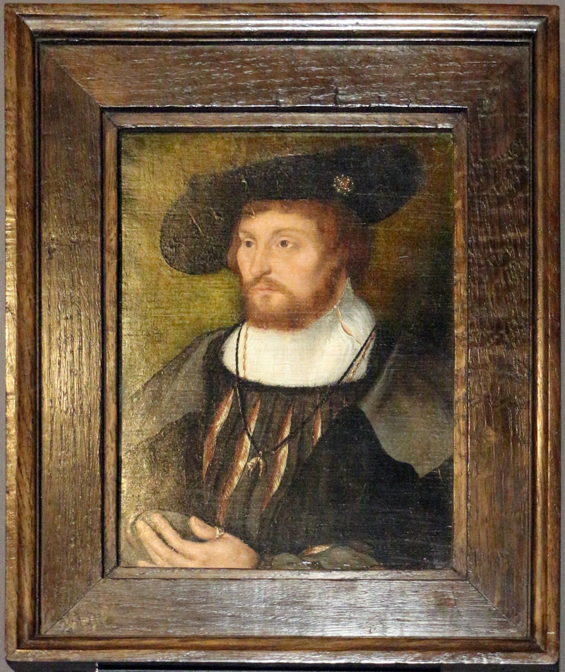 Ritratto del re Christian II di Danimarca (1481-1559) - Joos van Cleve