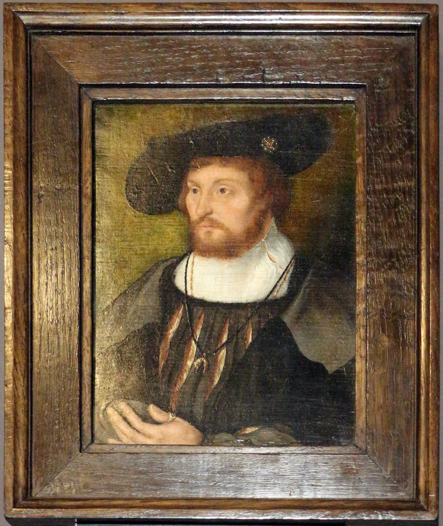 Ritratto del re Christian II di Danimarca (1481-1559) - Joos van Cleve