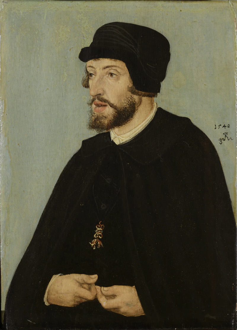 Ritratto del re Ferdinando I. - Lucas Cranach il Vecchio