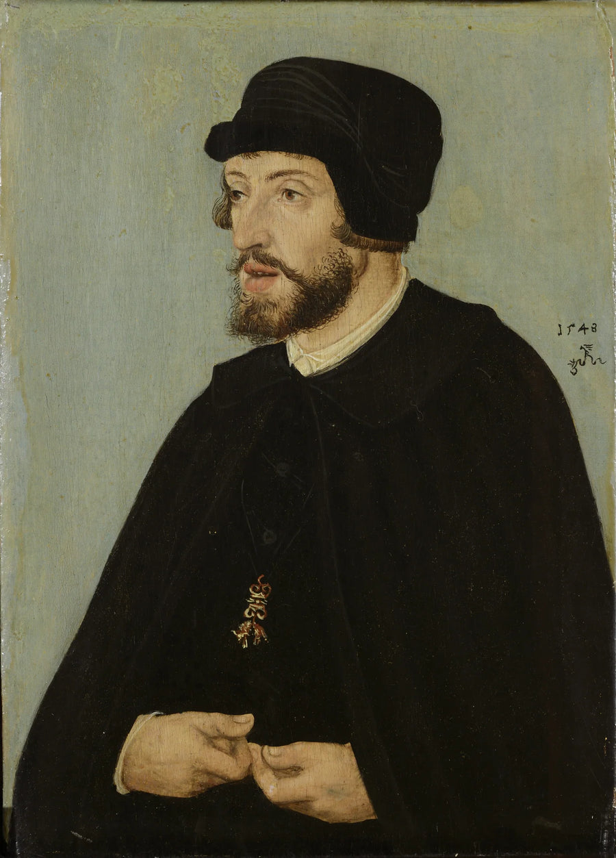 Ritratto del re Ferdinando I. - Lucas Cranach il Vecchio