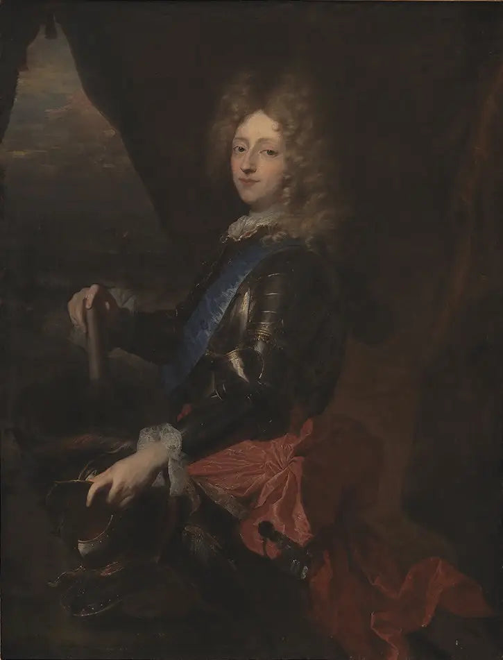 Ritratto del re Federico IV in abito da principe - Hyacinthe Rigaud