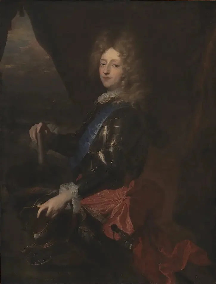 Ritratto del re Federico IV in abito da principe - Hyacinthe Rigaud