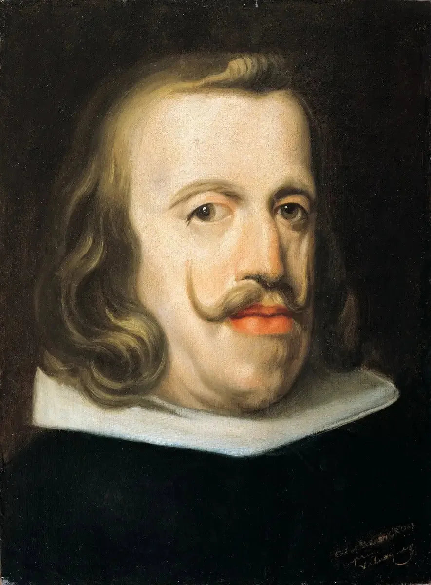 Ritratto del re Filippo IV di Spagna - Eugène Delacroix