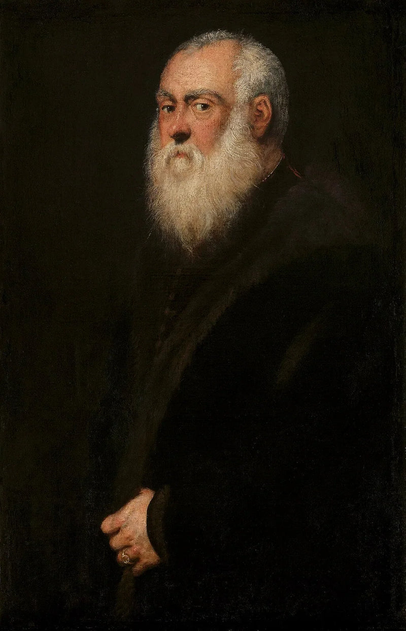Ritratto del re Sigismondo II Augusto (1520-1572) - Jacopo Tintoretto