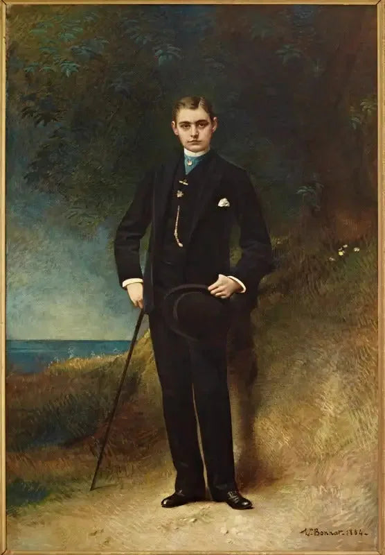 Ritratto del senatore Leland Stanford - Léon Bonnat