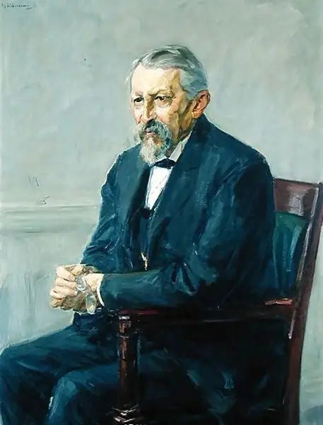Ritratto dello zoologo Hermann Strebel - Max Liebermann