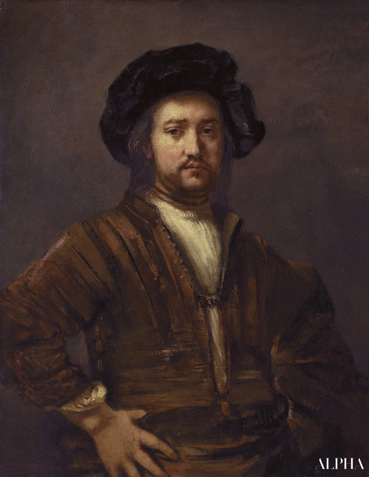 Portrait d'un amiral - Rembrandt van Rijn - Reproductions de tableaux et peintures haut de gamme