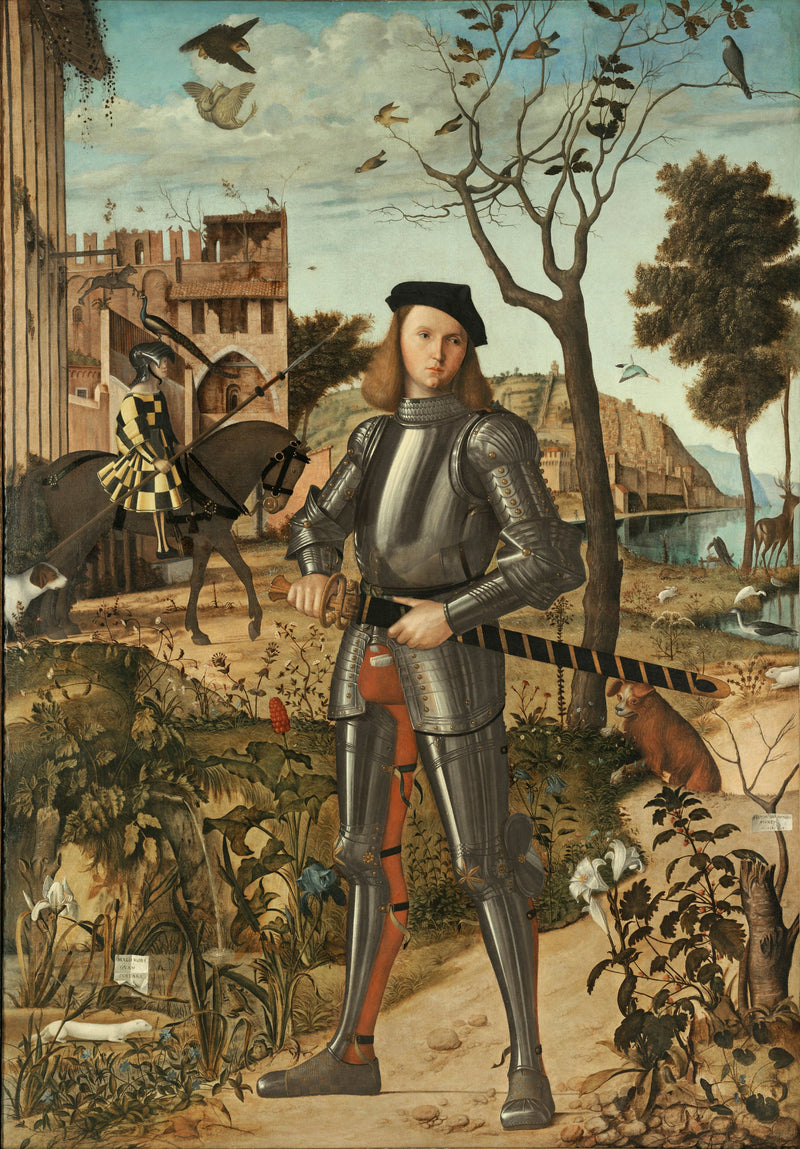 Ritratto di un cavaliere - Vittore Carpaccio