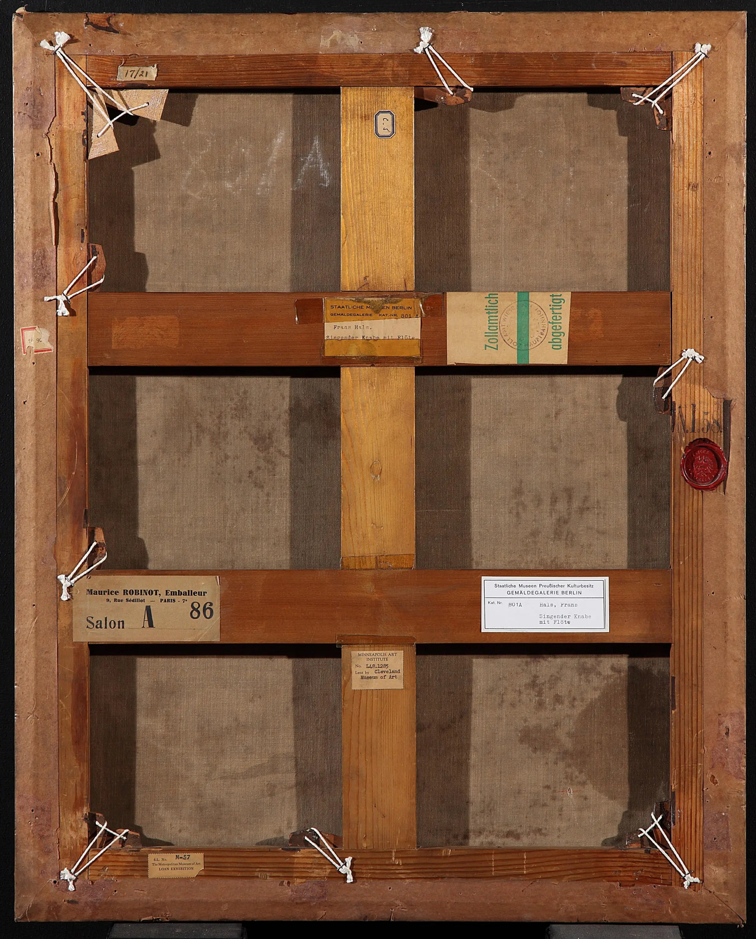 Portrait d’un garçon avec une flûte - Frans Hals - Alpha Reproduction