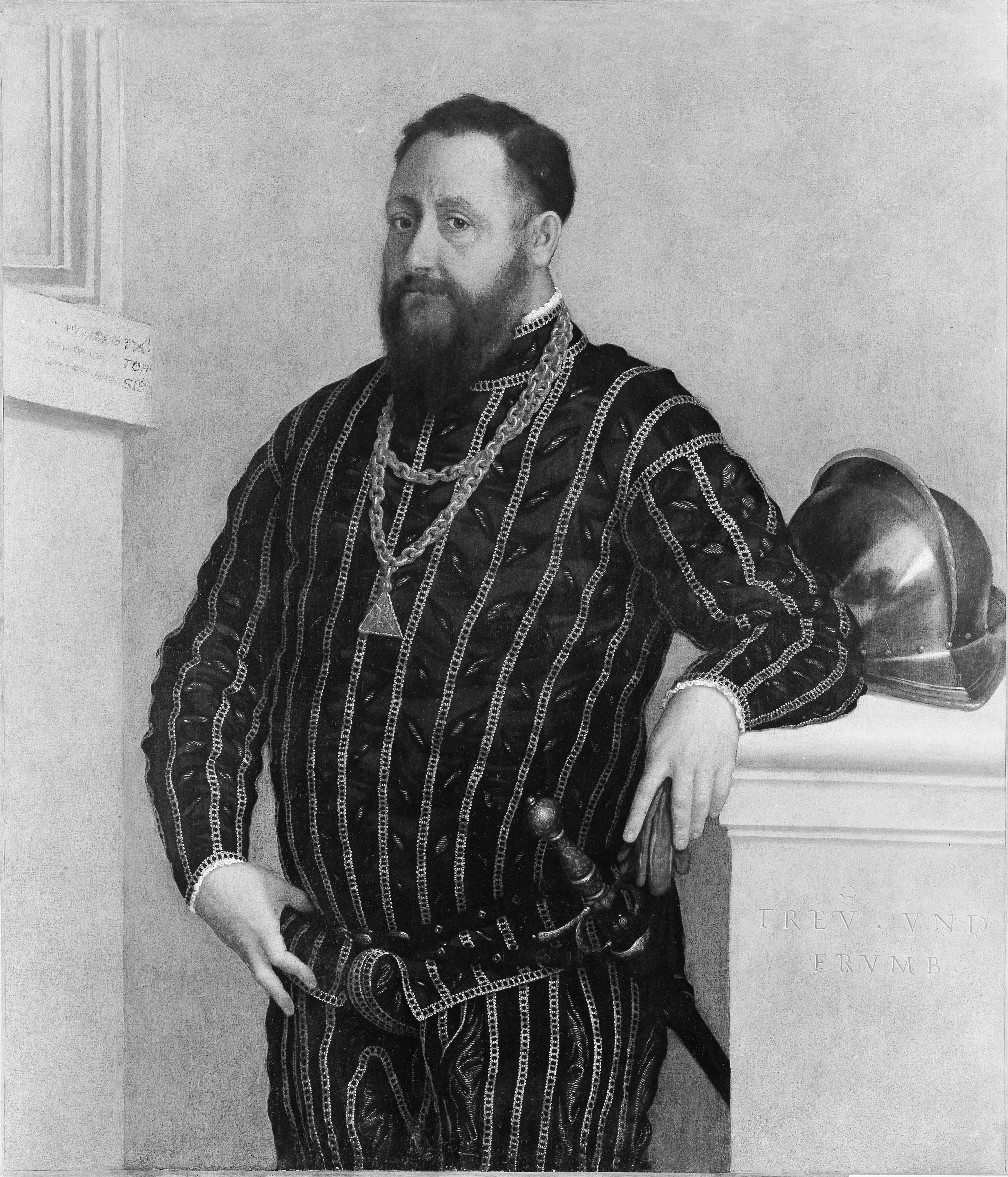 Portrait d’un homme - Giovanni Battista Moroni - Alpha Reproduction