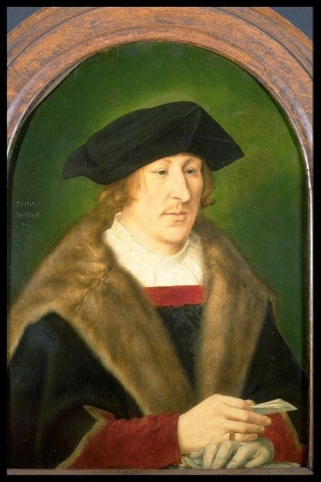 Ritratto di un uomo che tiene una lettera in mano - Quentin Metsys