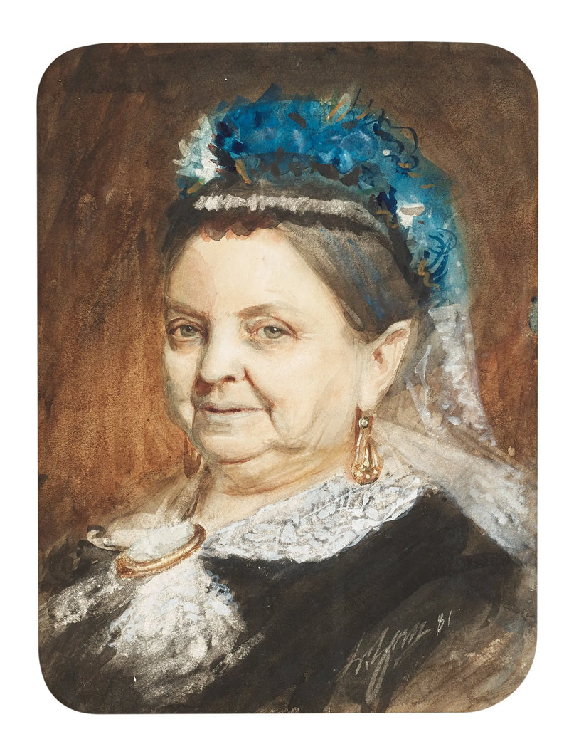 Ritratto di una donna anziana - Anders Zorn