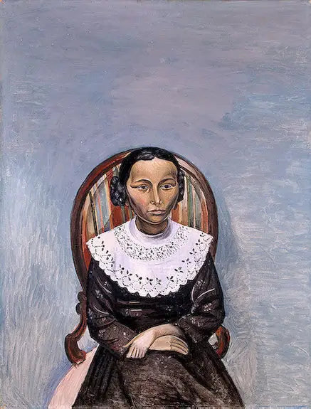 Ritratto di una ragazza in nero - André Derain