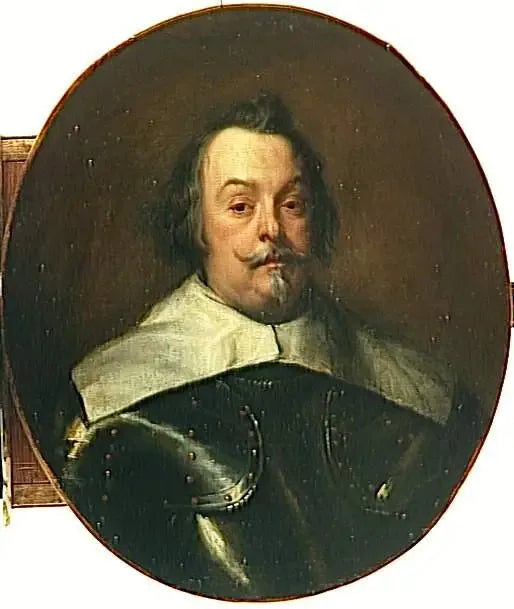 Portrait en buste de François de Moncade, marquis d'Ayetone - Antoine van Dyck image 1 copie peinte à la main à l’huile