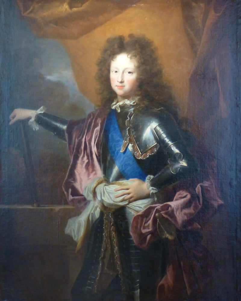 Ritratto in busto di Filippo di Francia (duca di Chartres) - Hyacinthe Rigaud