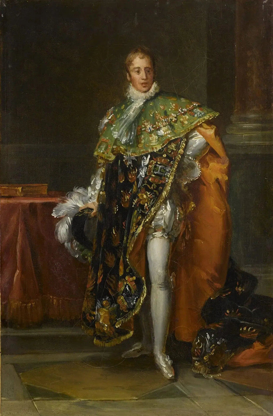 Ritratto a figura intera di Carlo Filippo di Francia (1757-1836), conte d'Artois - François Gérard