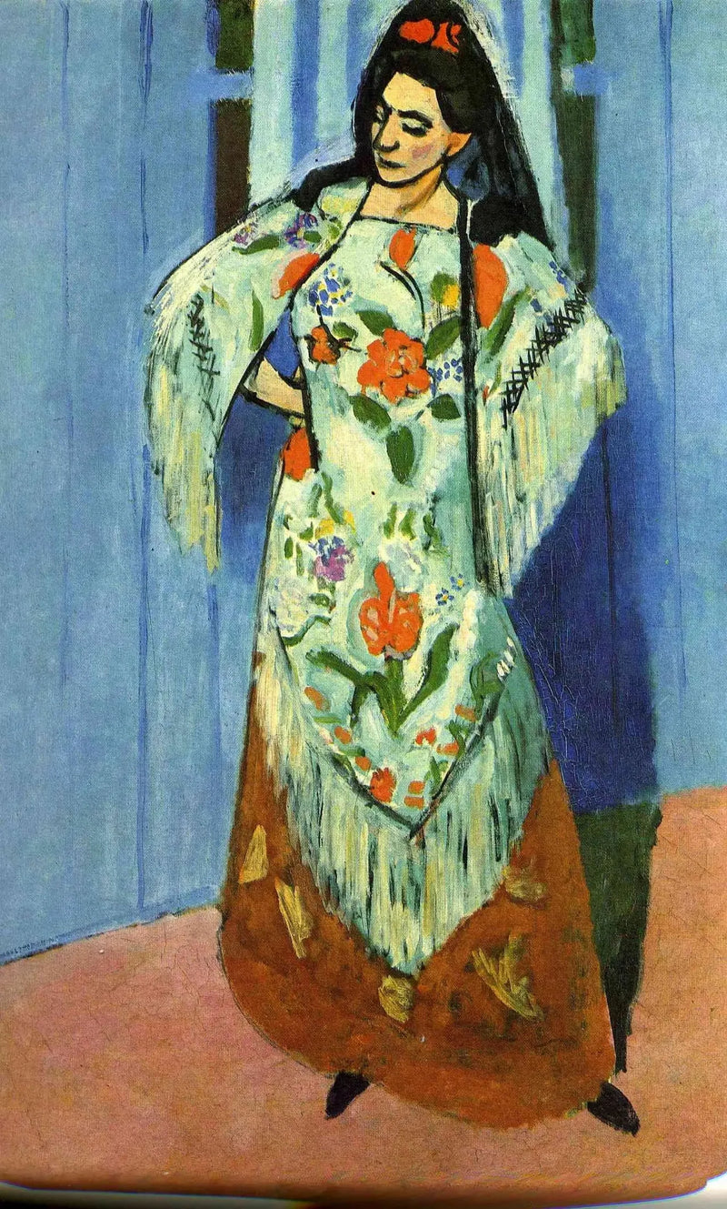 Ritratto a figura intera di Mme Matisse con il velo - Henri Matisse