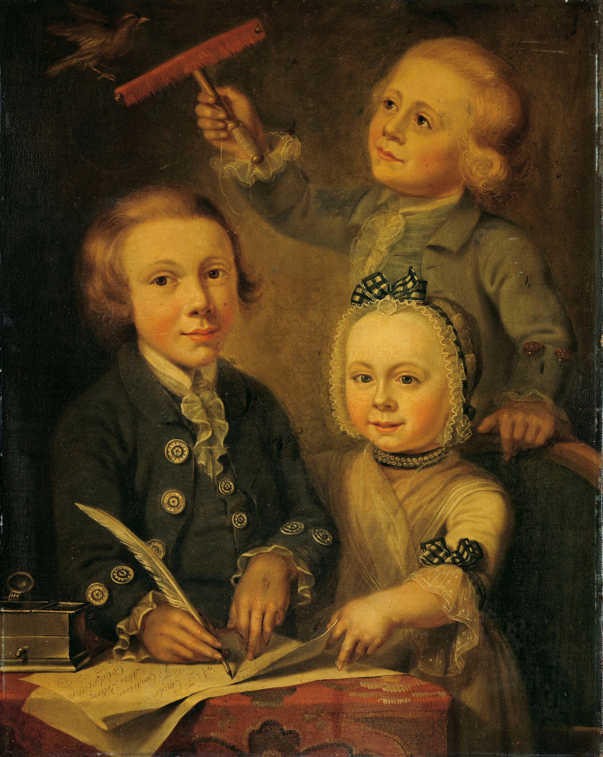 Portrait des enfants de Barend Goudriaan - Cornelis van Cuylenburgh