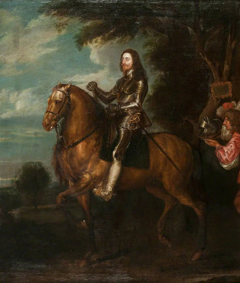 Ritratto equestre di Carlo I (1600-1649) - Antoine van Dyck