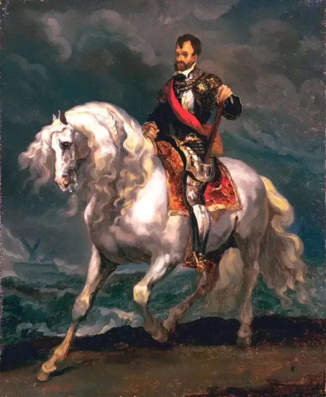 Ritratto equestre di Carlo V - Théodore Géricault