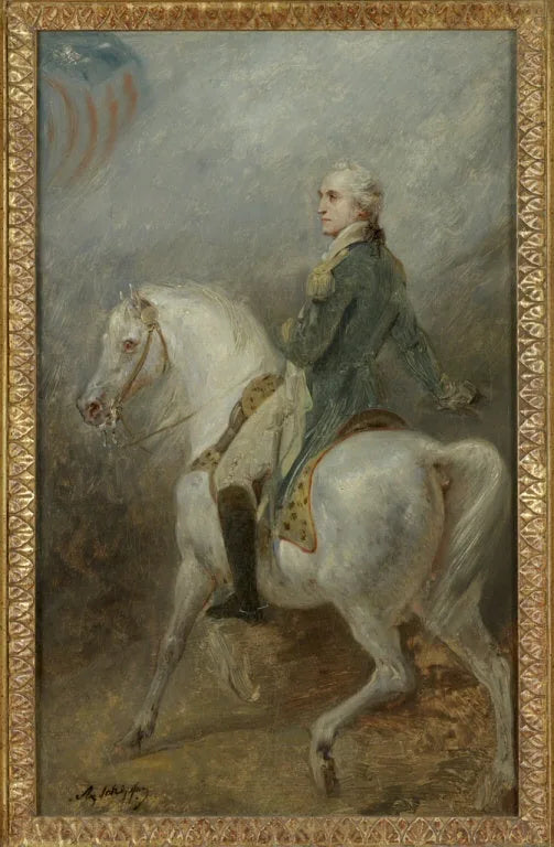 Ritratto equestre di George Washington - Ary Scheffer