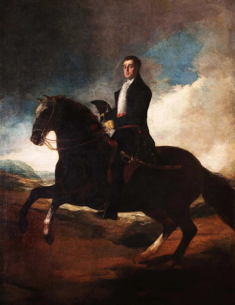 Ritratto equestre del primo duca di Wellington - Francisco de Goya