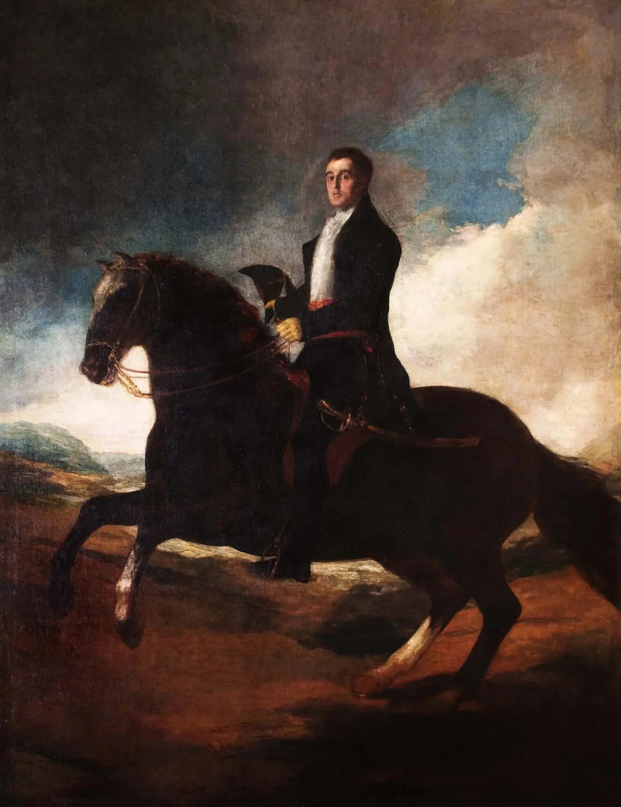Ritratto equestre del primo duca di Wellington - Francisco de Goya