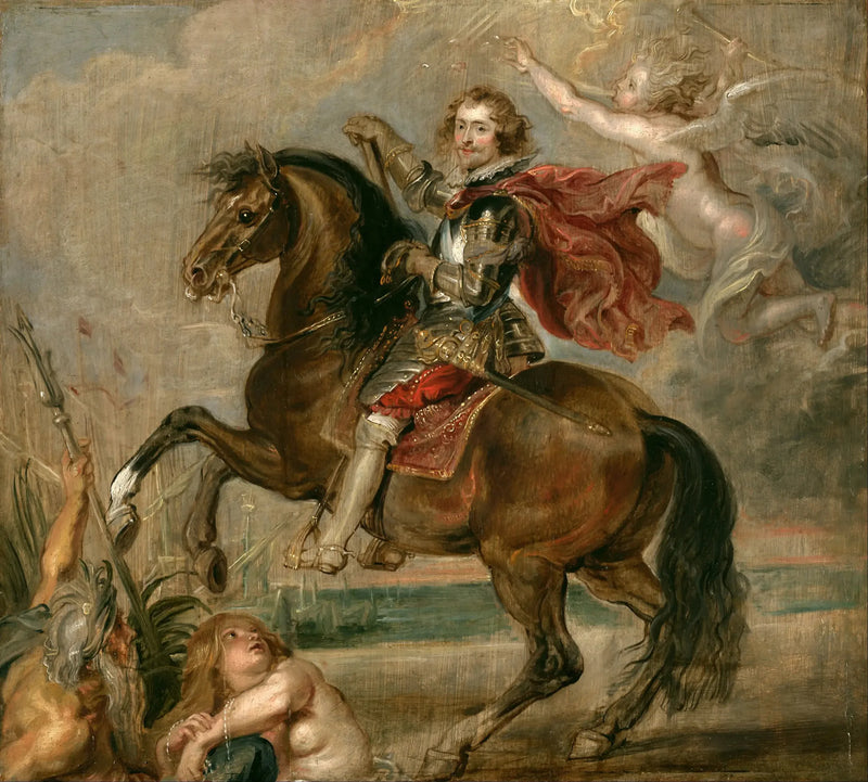 Ritratto equestre del duca di Buckingham - Peter Paul Rubens