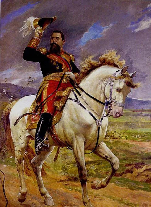 Ritratto equestre del generale Joaquin Crespo - Arturo Michelena