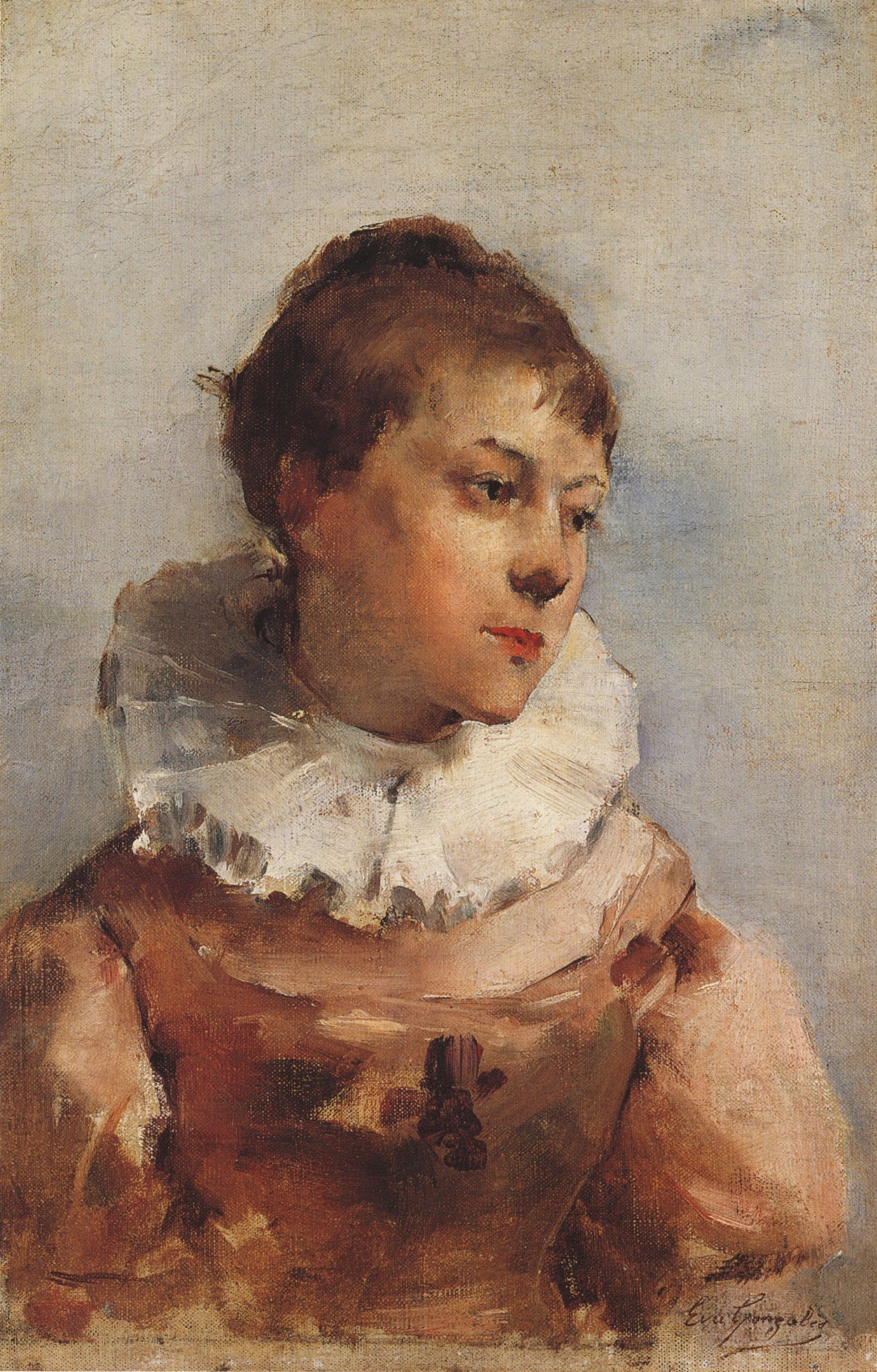 Portrait - Eva Gonzalès - Alpha Reproduction