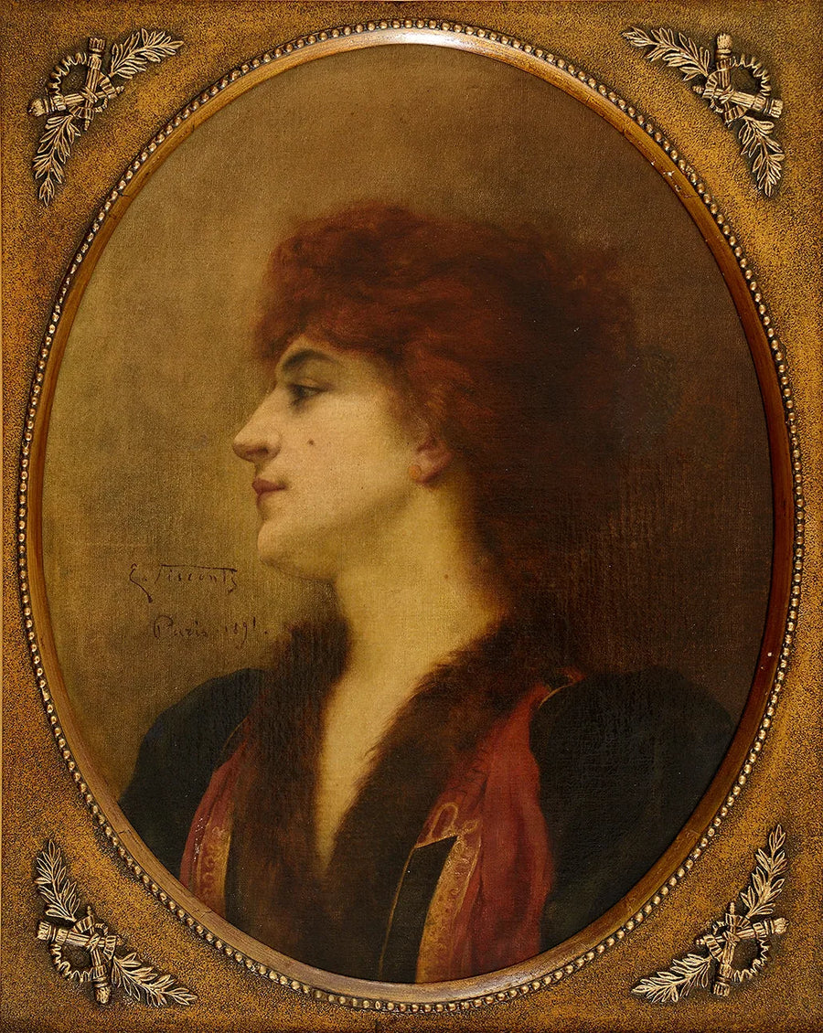 Ritratto femminile - Eliseu Visconti