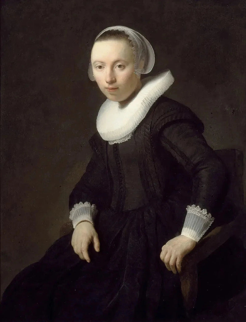 Ritratto di una donna seduta - Rembrandt