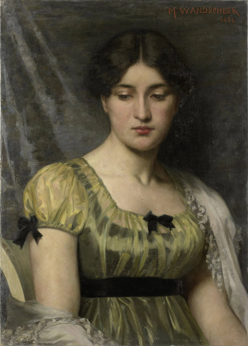 Portrait d'une femme - Marie Wandscheer