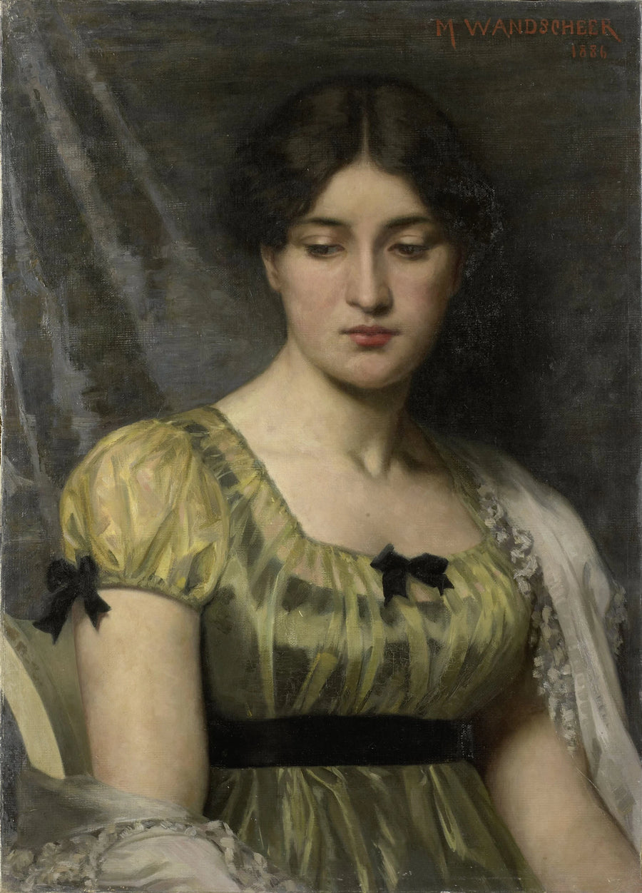 Portrait d'une femme - Marie Wandscheer