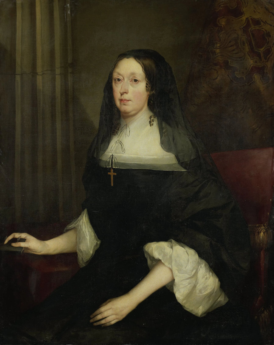 Portrait d'une femme. - Pieter Borsseler