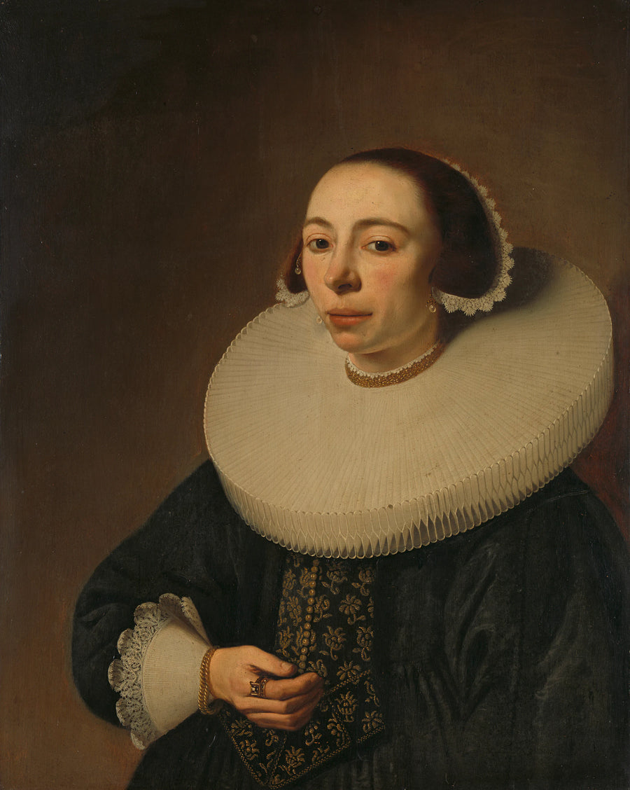 Portrait d'une femme - Pieter Dubordieu