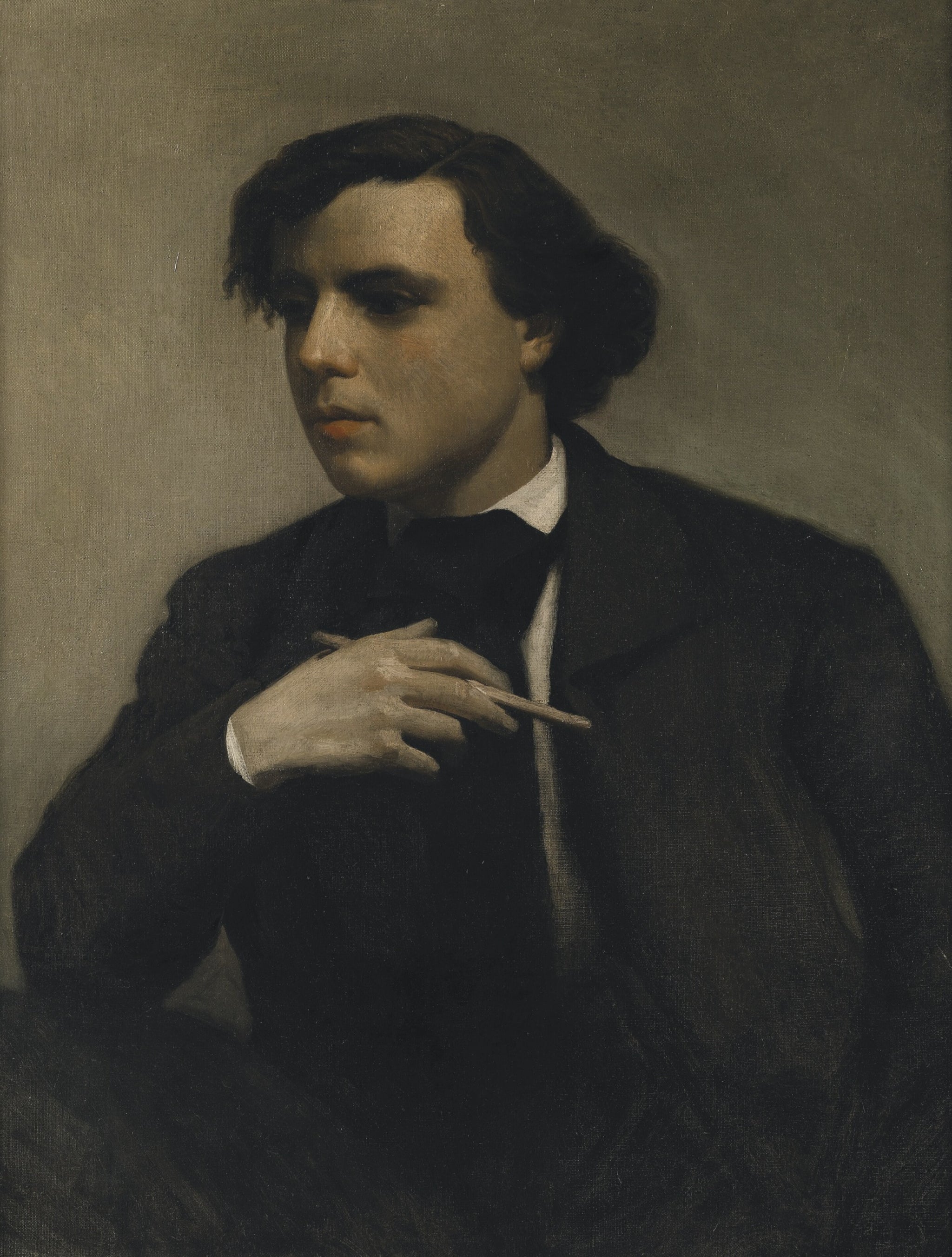 Portrait de Ferdinand Chaigneau (tête et mains) de William-Adolphe Bouguereau
