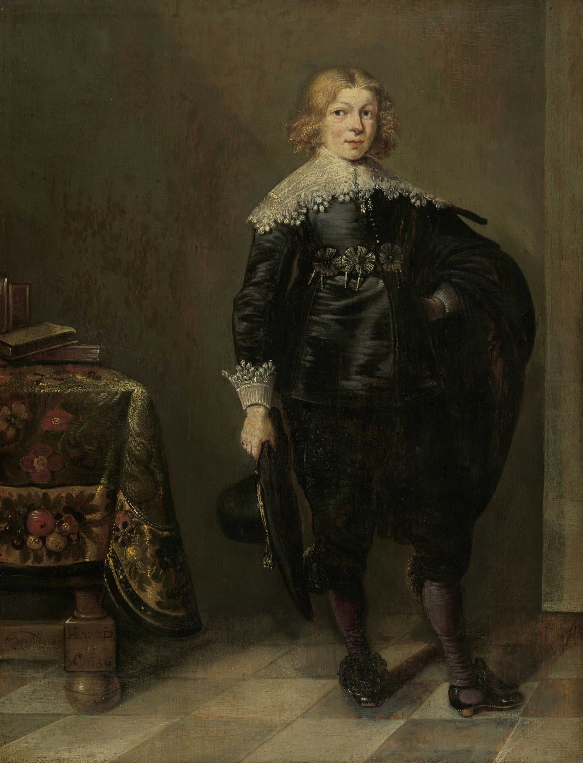 Portrait d'un garçon - Harmen Willems Wieringa