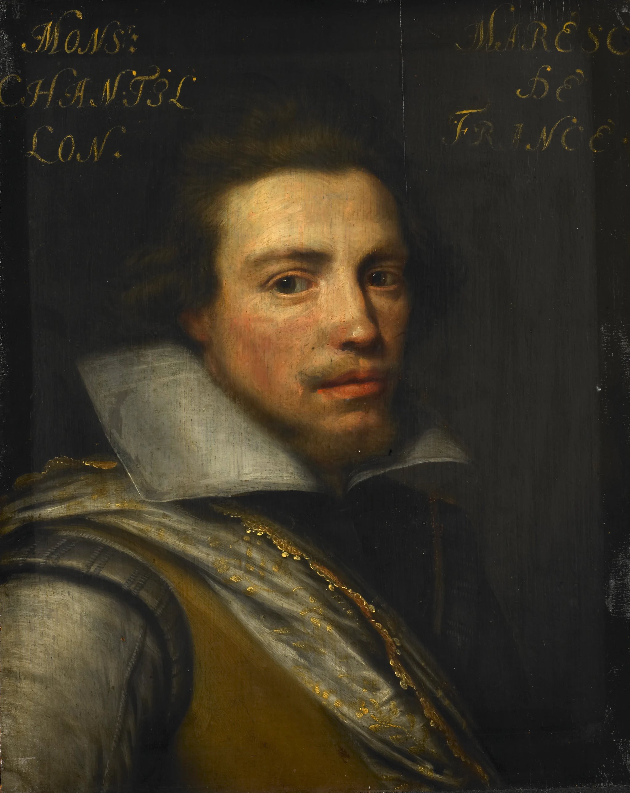 Portrait de Gaspard de Coligny III (1584-1646), comte de Châtillon sur Loing - Jan van Ravesteyn