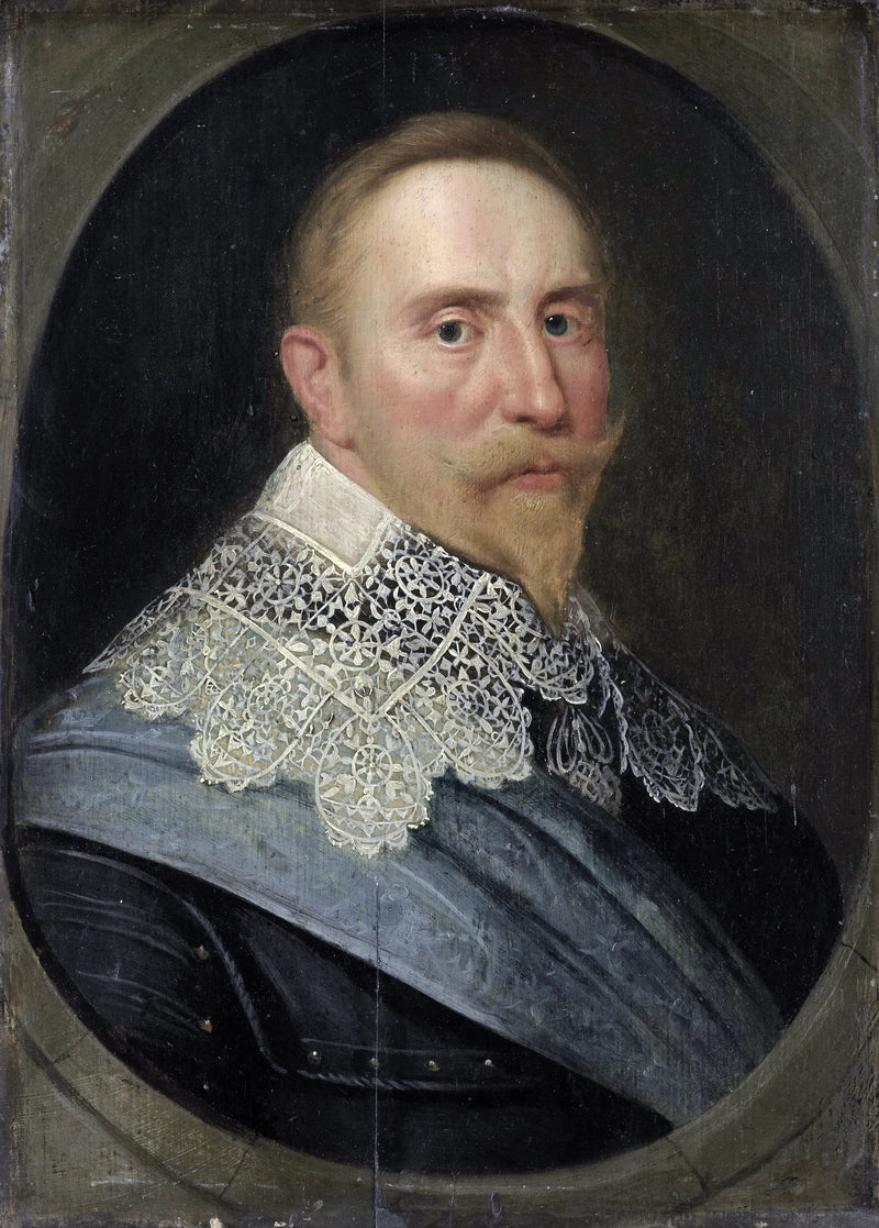 Portrait de Gustav II Adolf (1594-1632), roi de Suède - Artiste inconnu du Rijksmuseum
