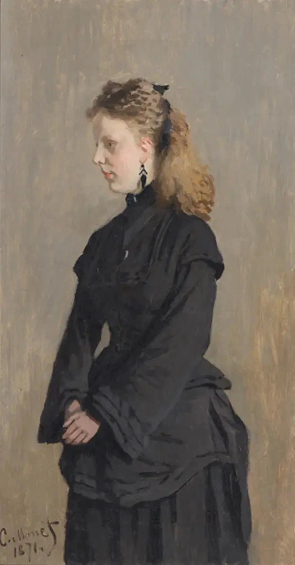 Ritratto di Guurtje van de Stadt W192 - Claude Monet