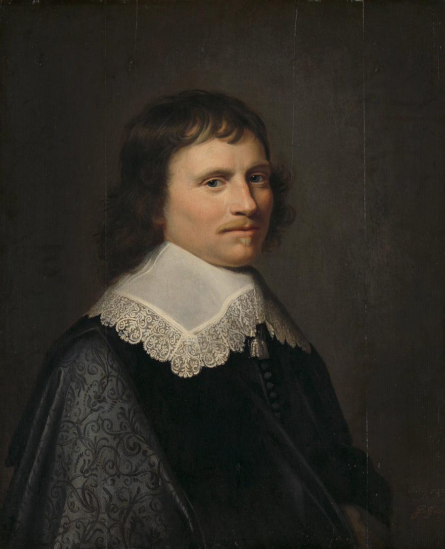 Portrait d'homme, probablement Salomon van Schoonhoven, Roughaard van Putten - Jacob Willemsz. Delff II