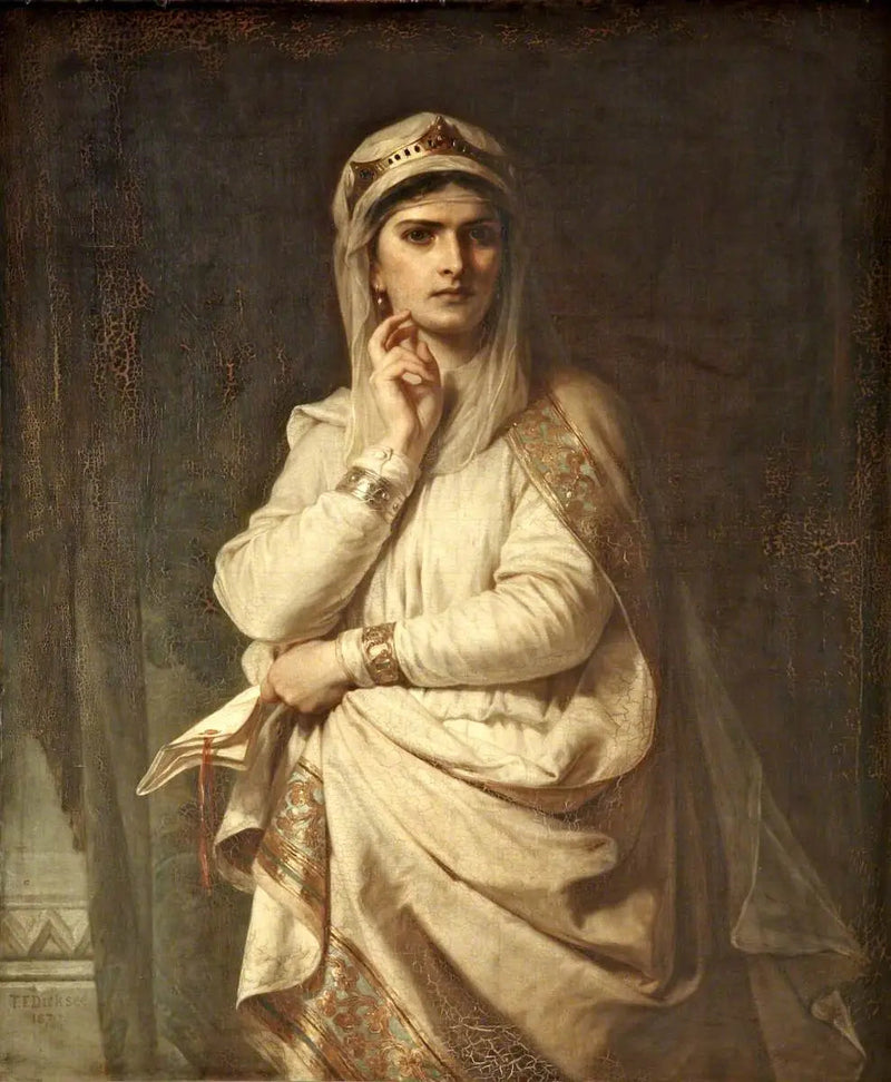 Ritratto ideale di Lady Macbeth - Thomas Francis Dicksee