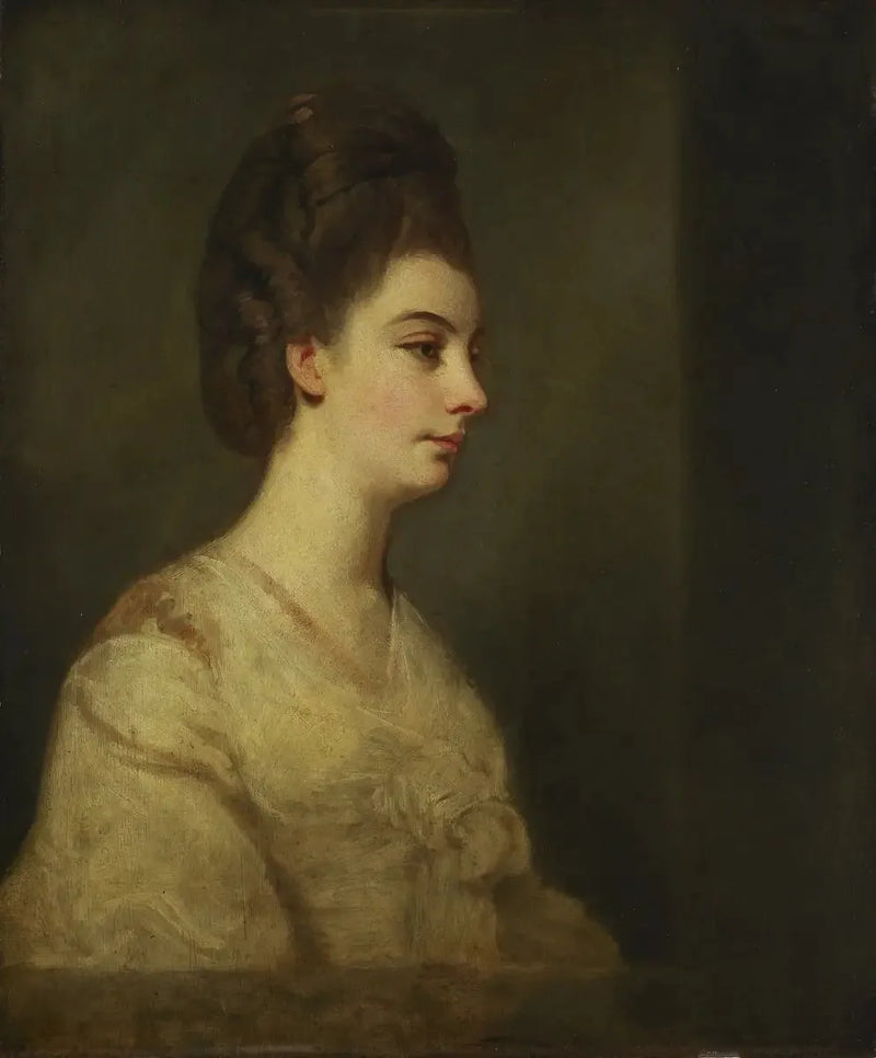 Ritratto incompleto di una dama sconosciuta - Joshua Reynolds