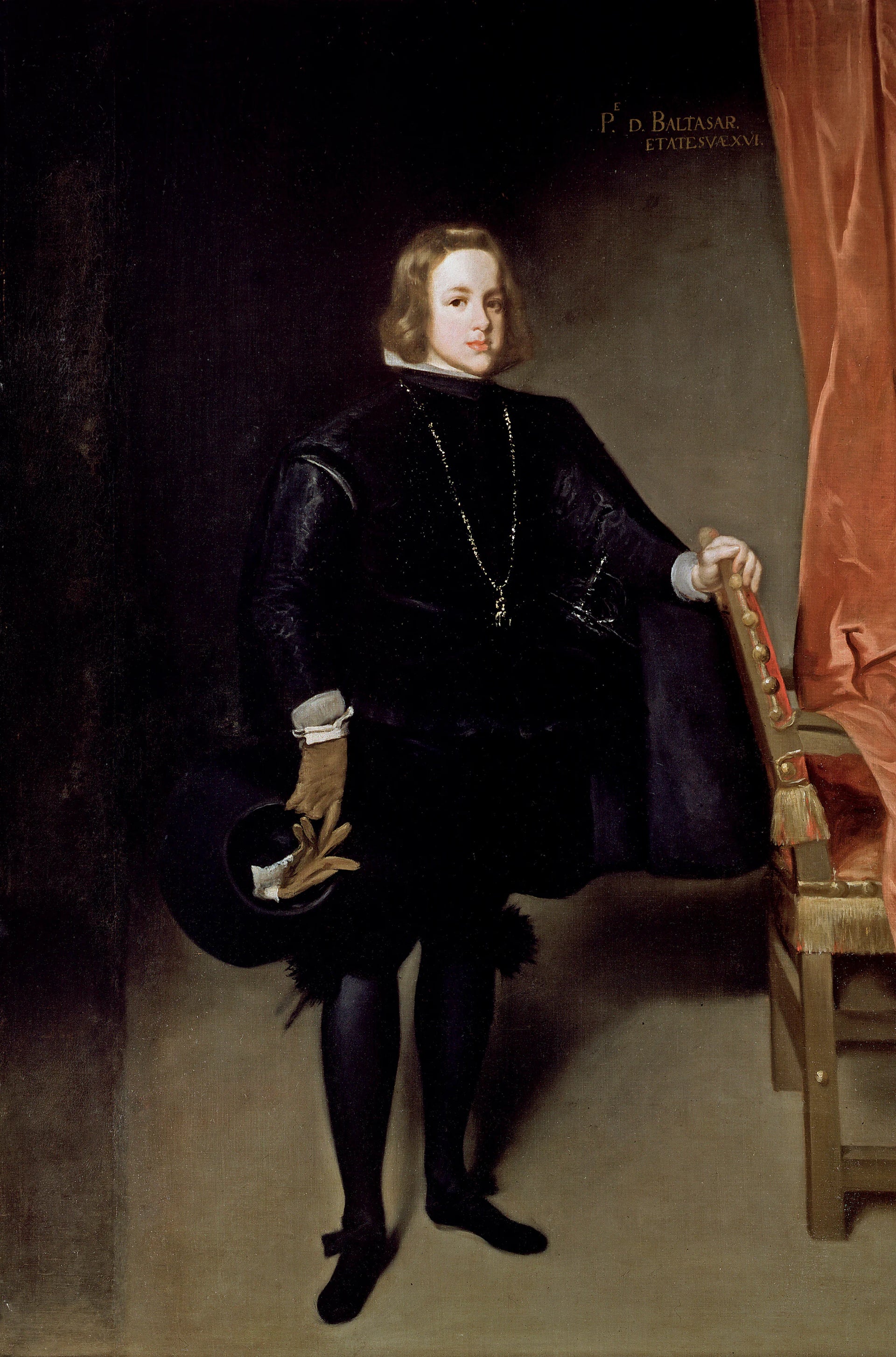 Portrait de l’infant Baltasar Carlos - Juan Bautista Martínez del Mazo