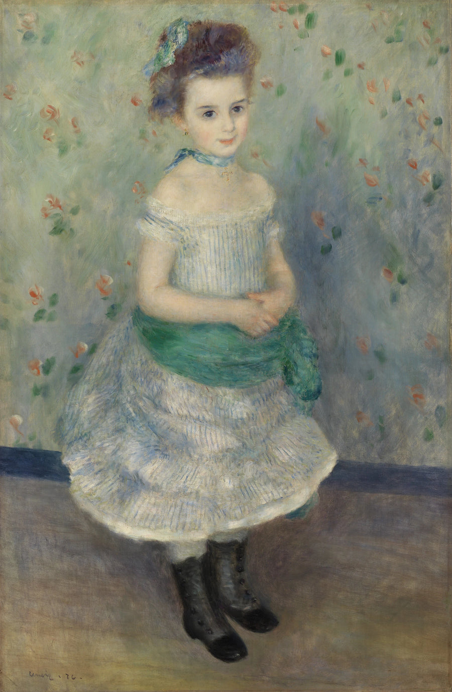 Ritratto di Jeanne Durand-Ruel (Ritratto di Mlle. J.) - Pierre-Auguste Renoir